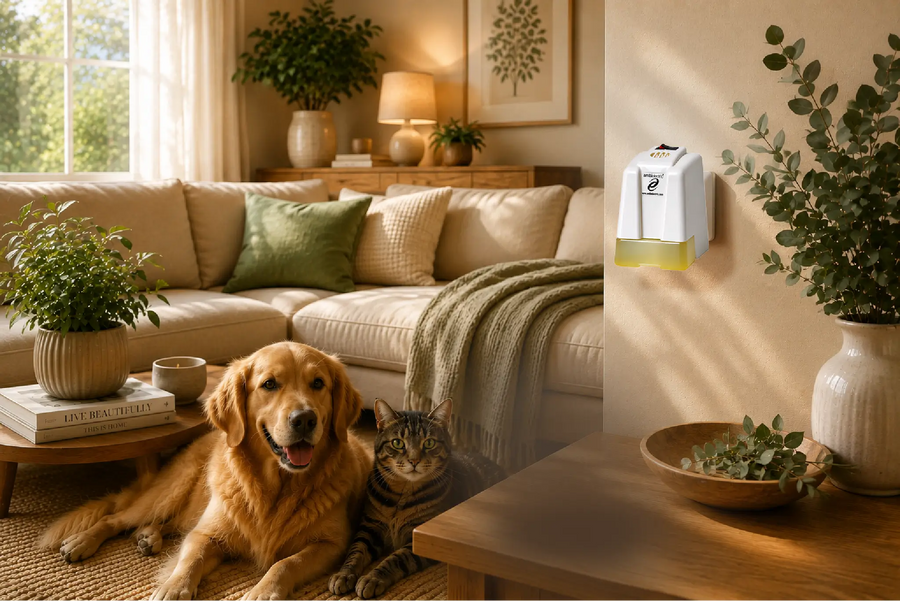 Eliminate unpleasant pet odors